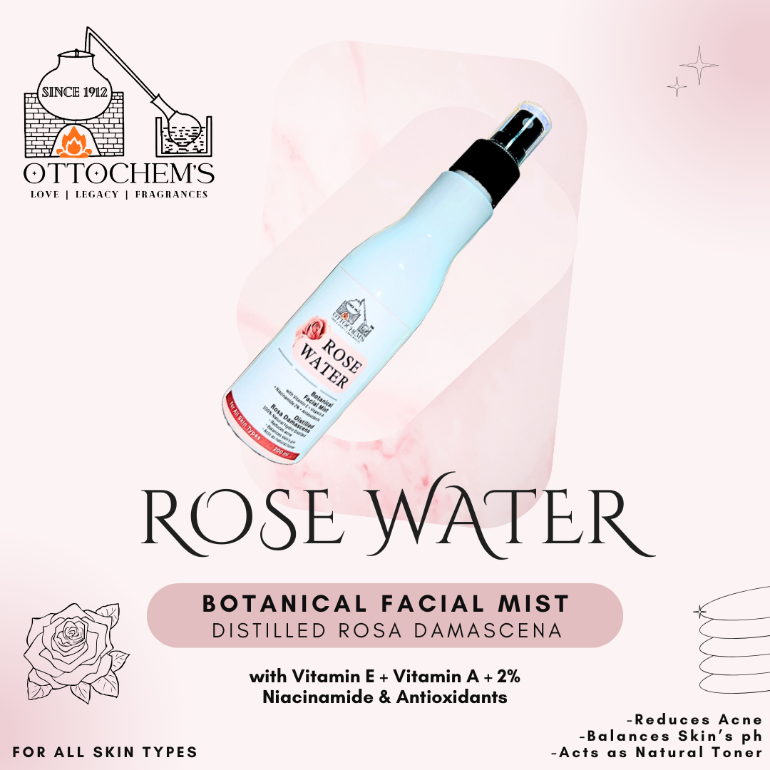 Rose Water | Botanical Facial Mist | 200ml Ottochem's Perfume