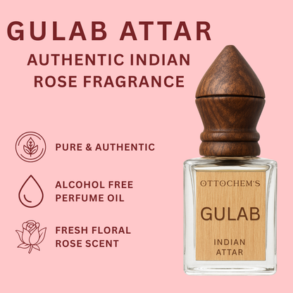 Gulab | Rose | Authentic Indian Attar Ottochem's Perfume