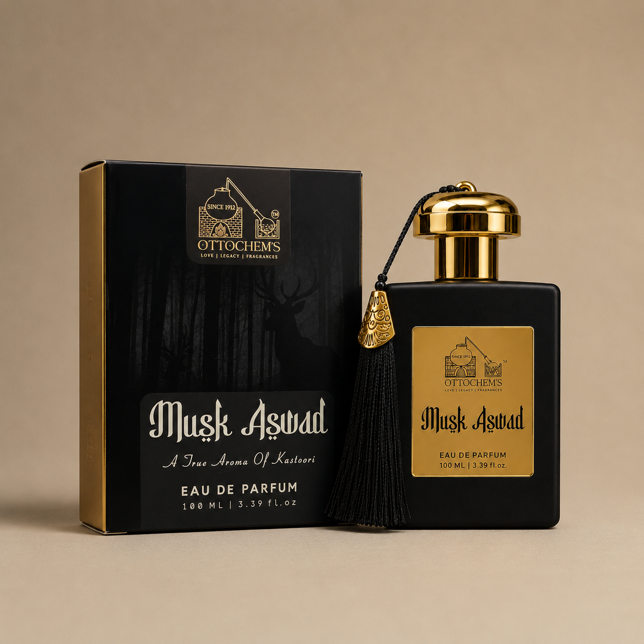 Musk Aswad Perfume – Bold & Intense Arabic Scent | Ottochem