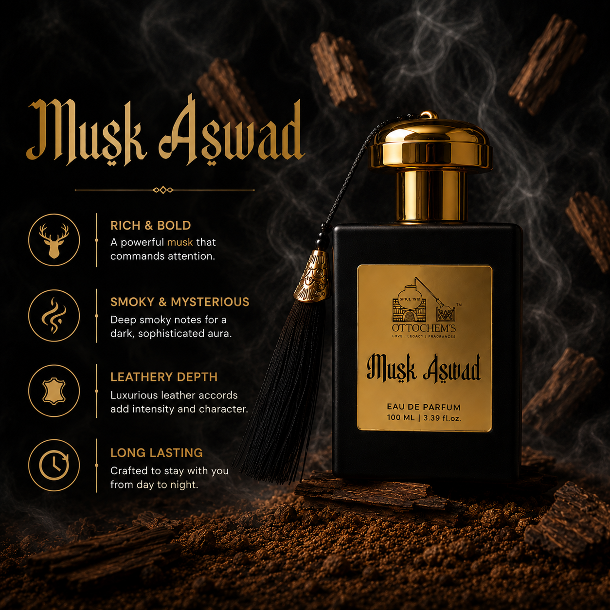 Musk Aswad | Kastoori | Eau de Parfum My Store