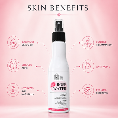 Rose Water | Botanical Facial Mist | 200ml Ottochem's Perfume