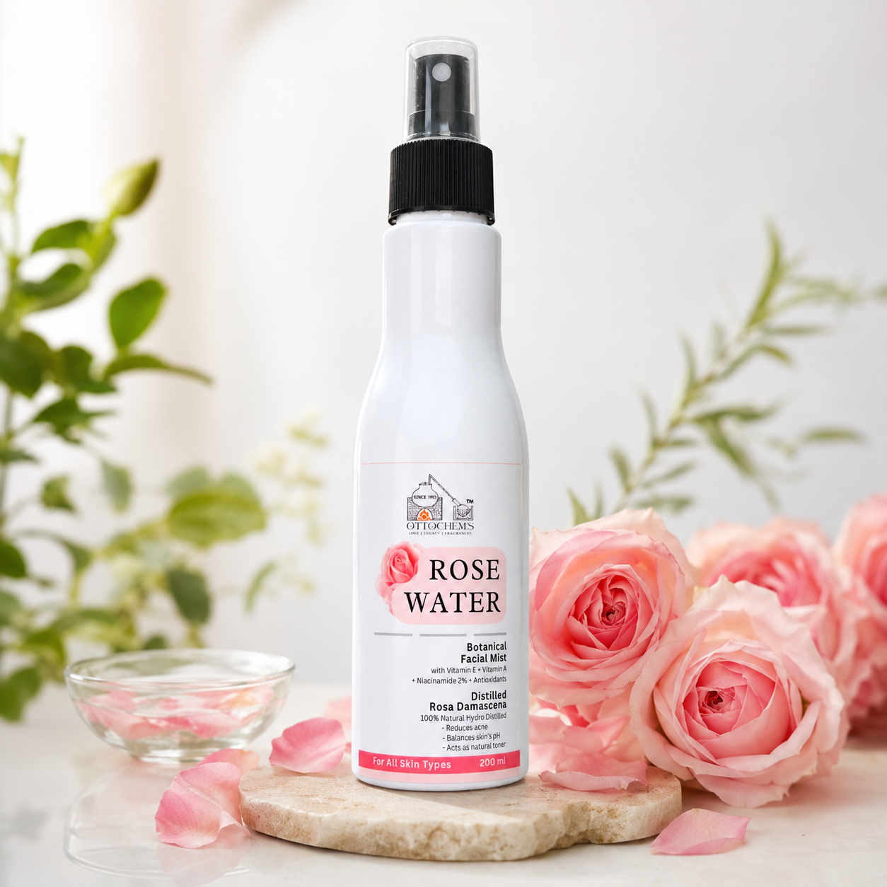 Rose Water | Botanical Facial Mist | 200ml Ottochem's Perfume
