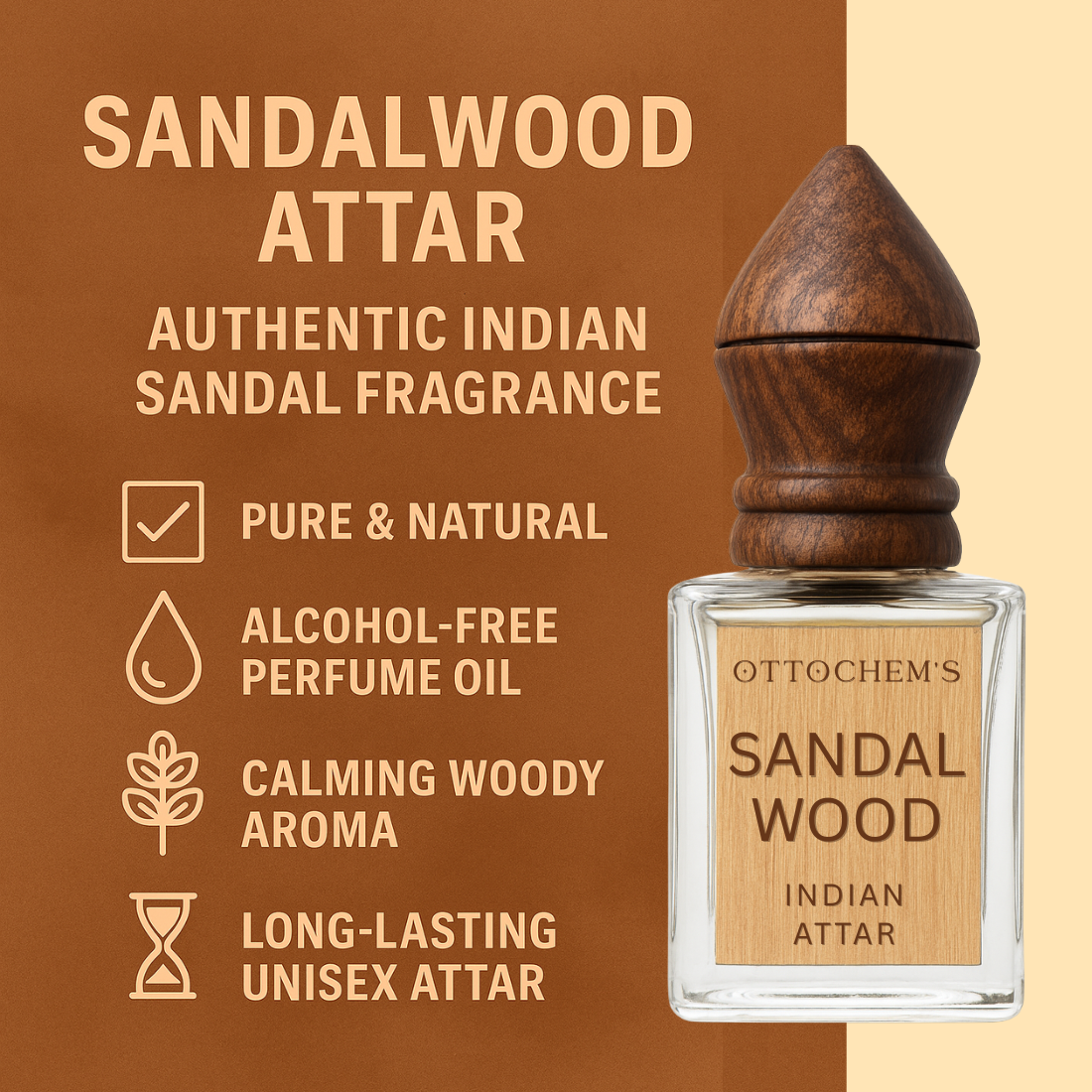 Sandalwood | Indian Authentic Attar Ottochem's Perfume