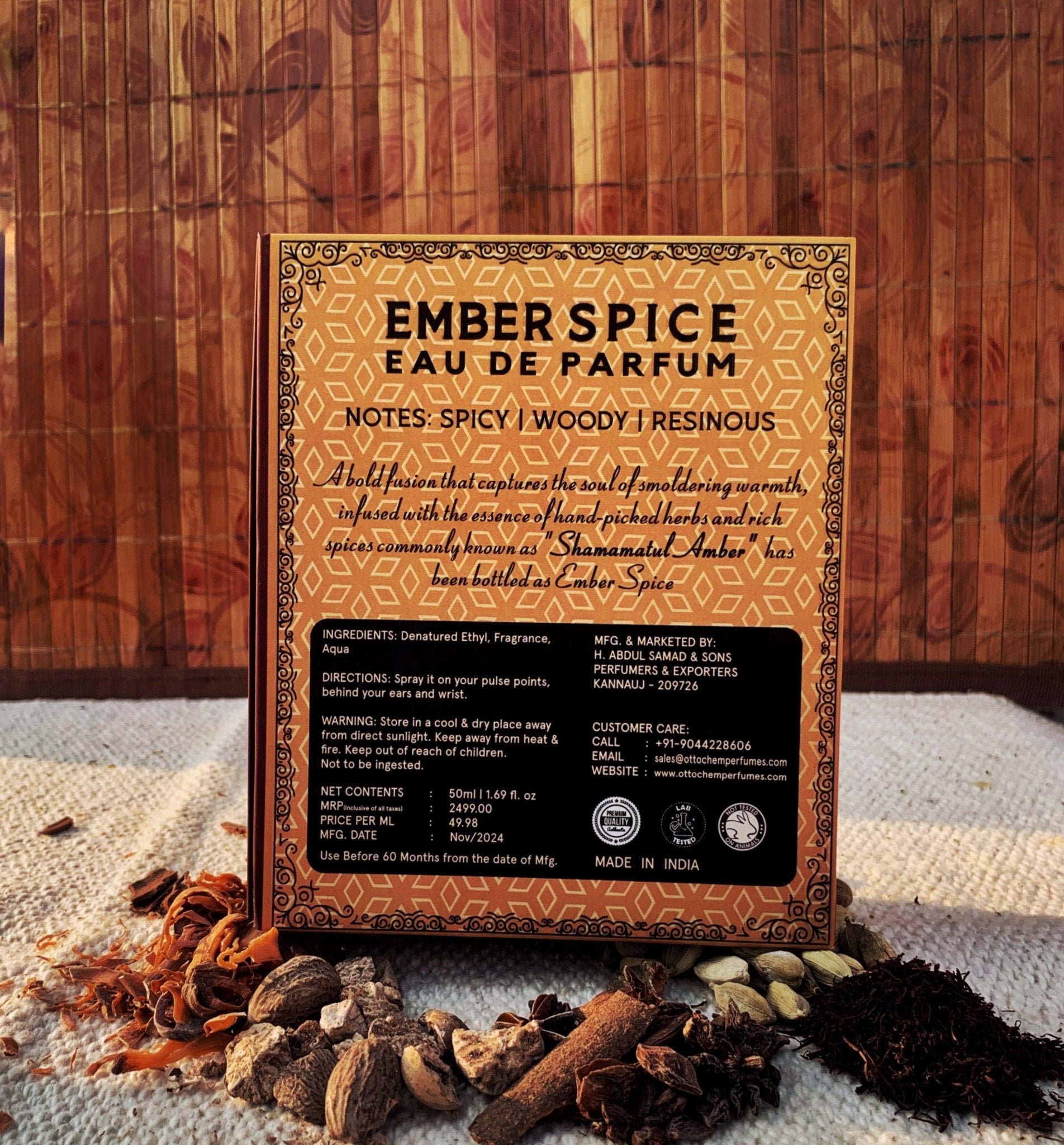 Ember Spice | Shamamatul Amber | Winter Special | EdP | 50 ml - Ottochem's Perfume