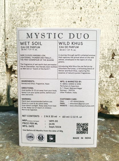 Mystic Duo: A dual Fragrance Journey of 30ml each - Ottochem's Perfume