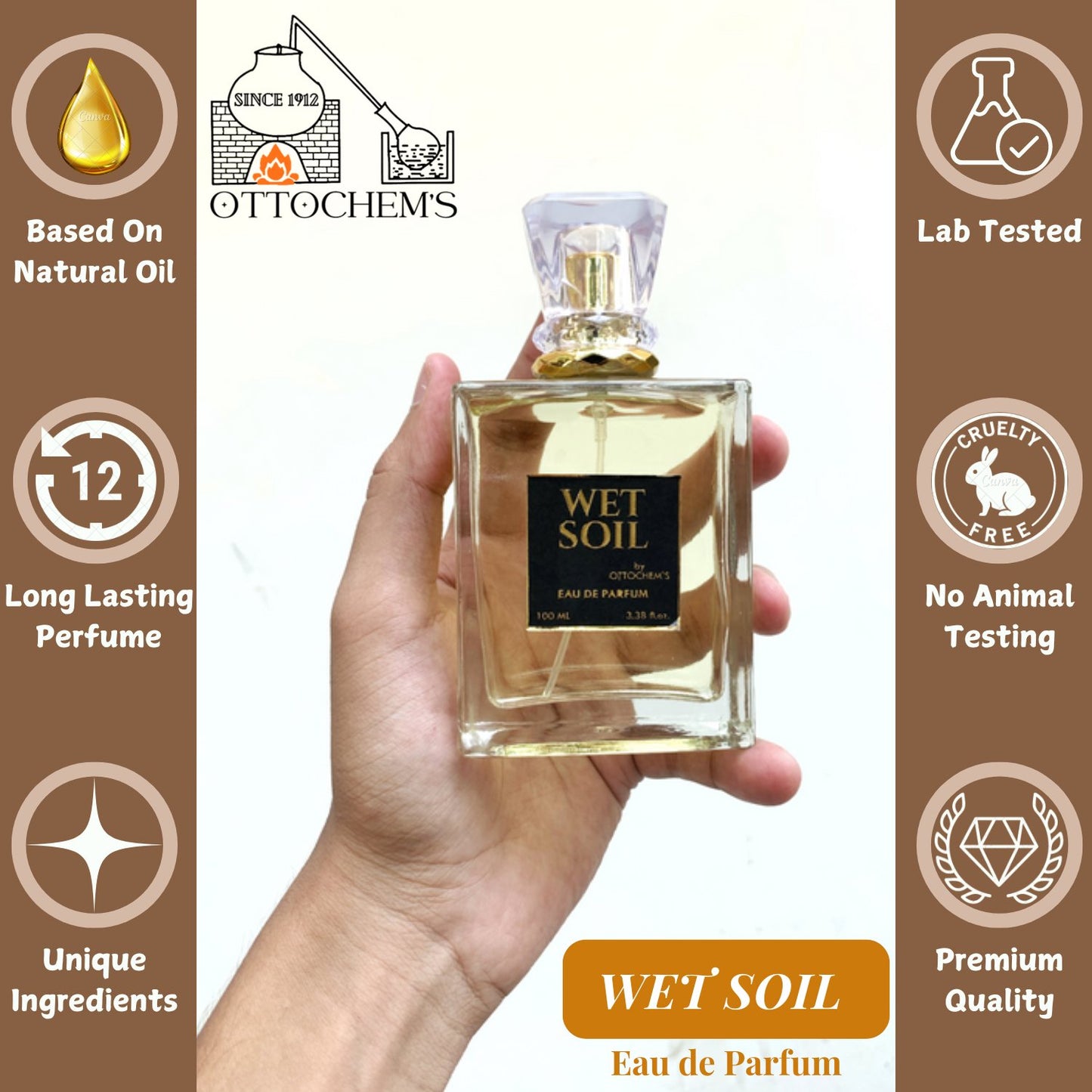 Wet Soil | Eau de Parfum | 50 ml - Ottochem's Perfume